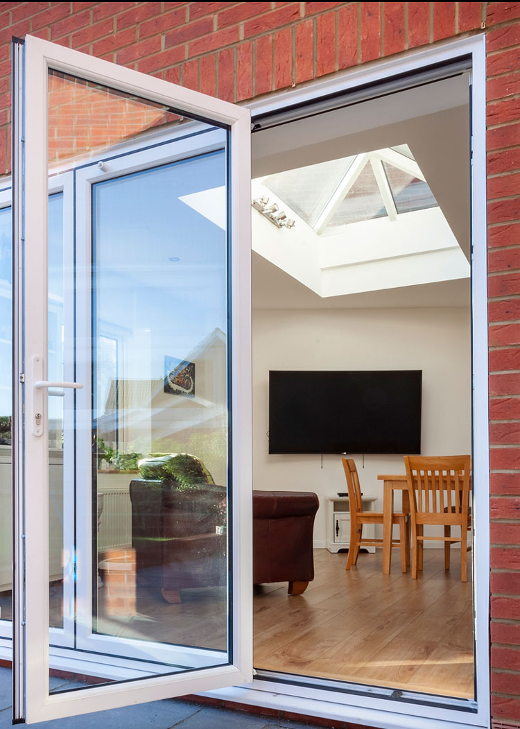 sierra pacific bi-fold door installed by Ventralux